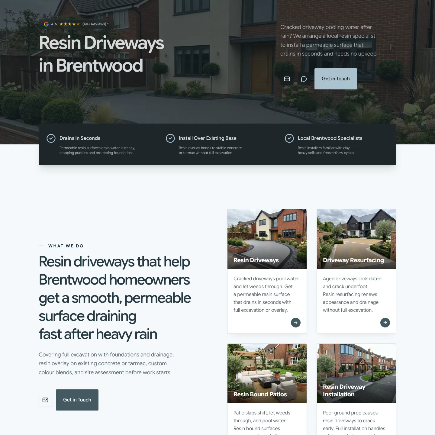 Brentwood Resin Driveways