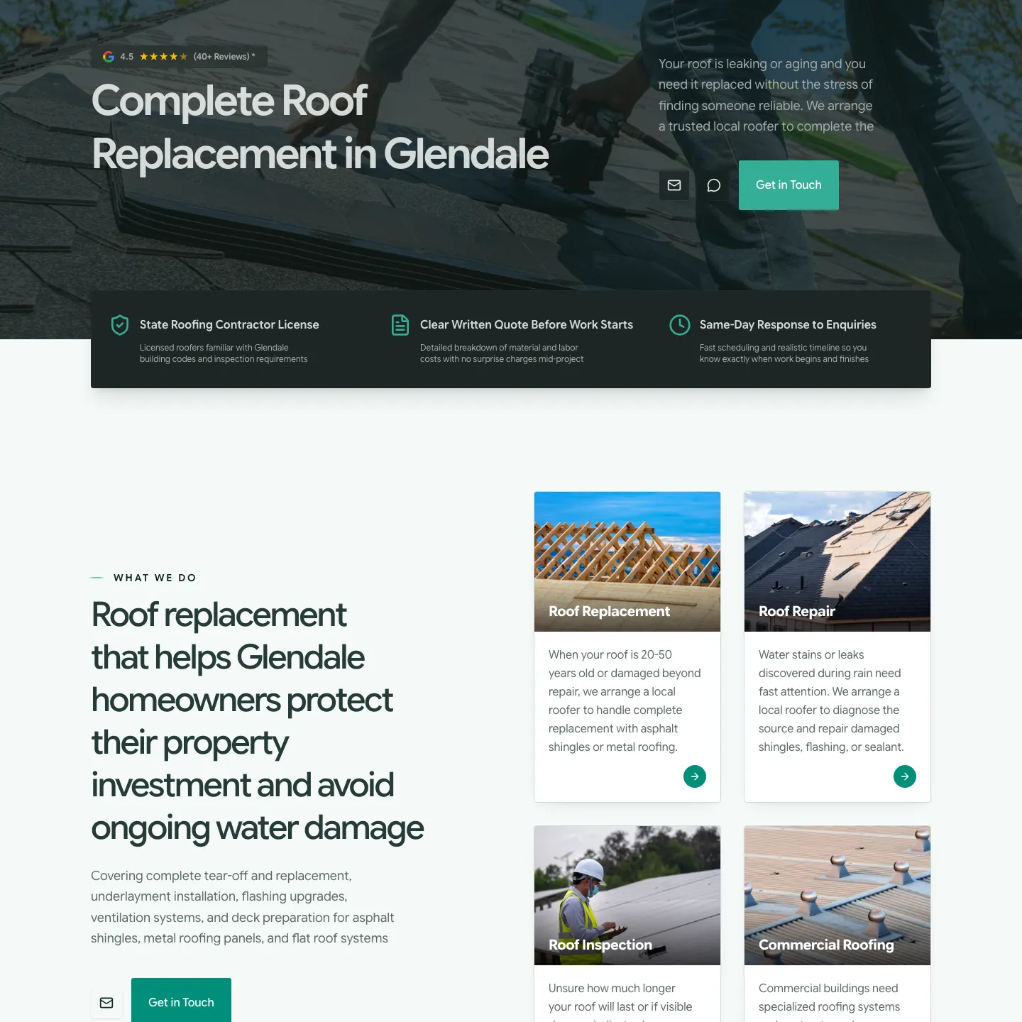 Glendale Roofing CA