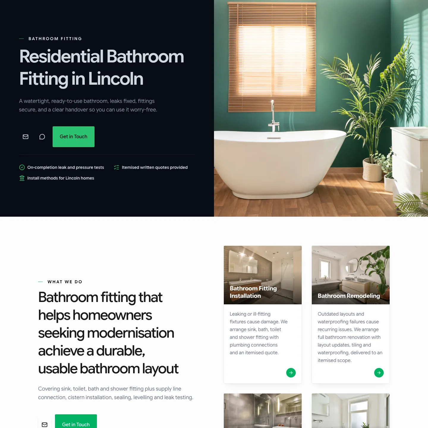 Lincoln Bathroom Fitters
