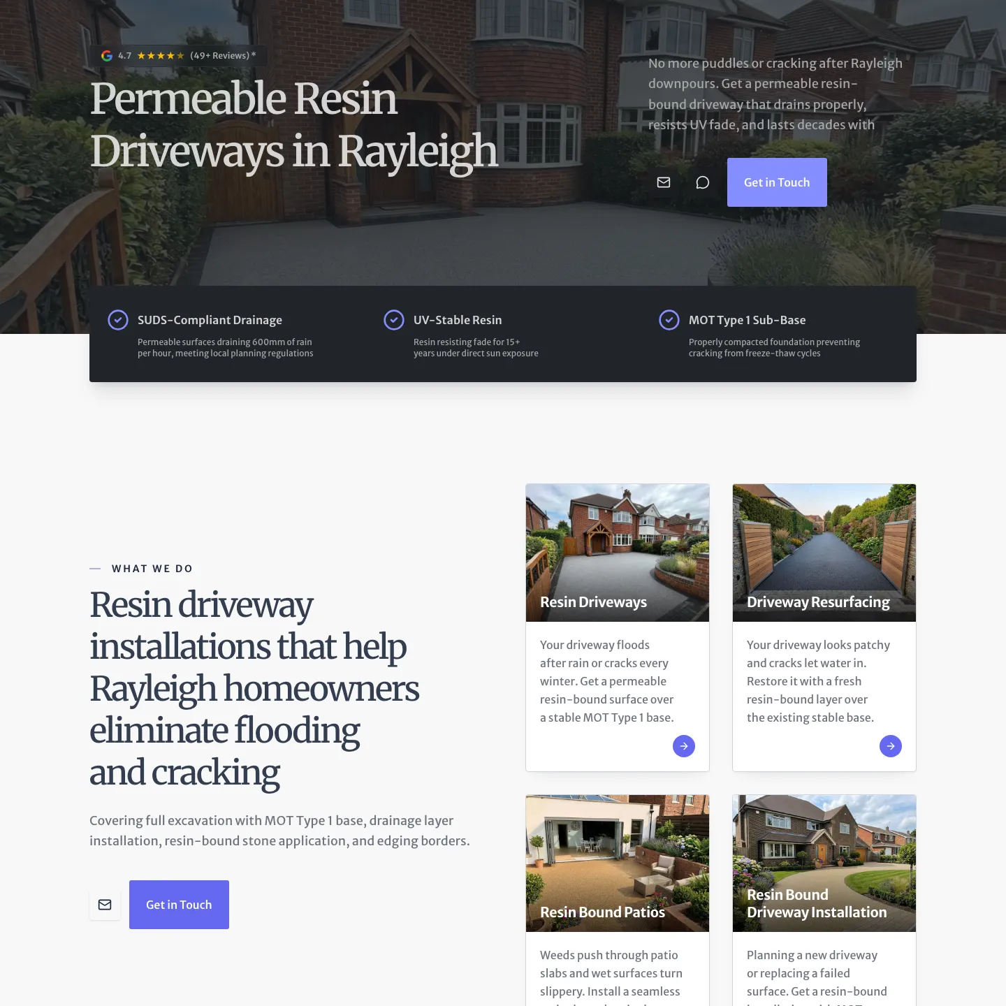 Rayleigh Resin Driveways