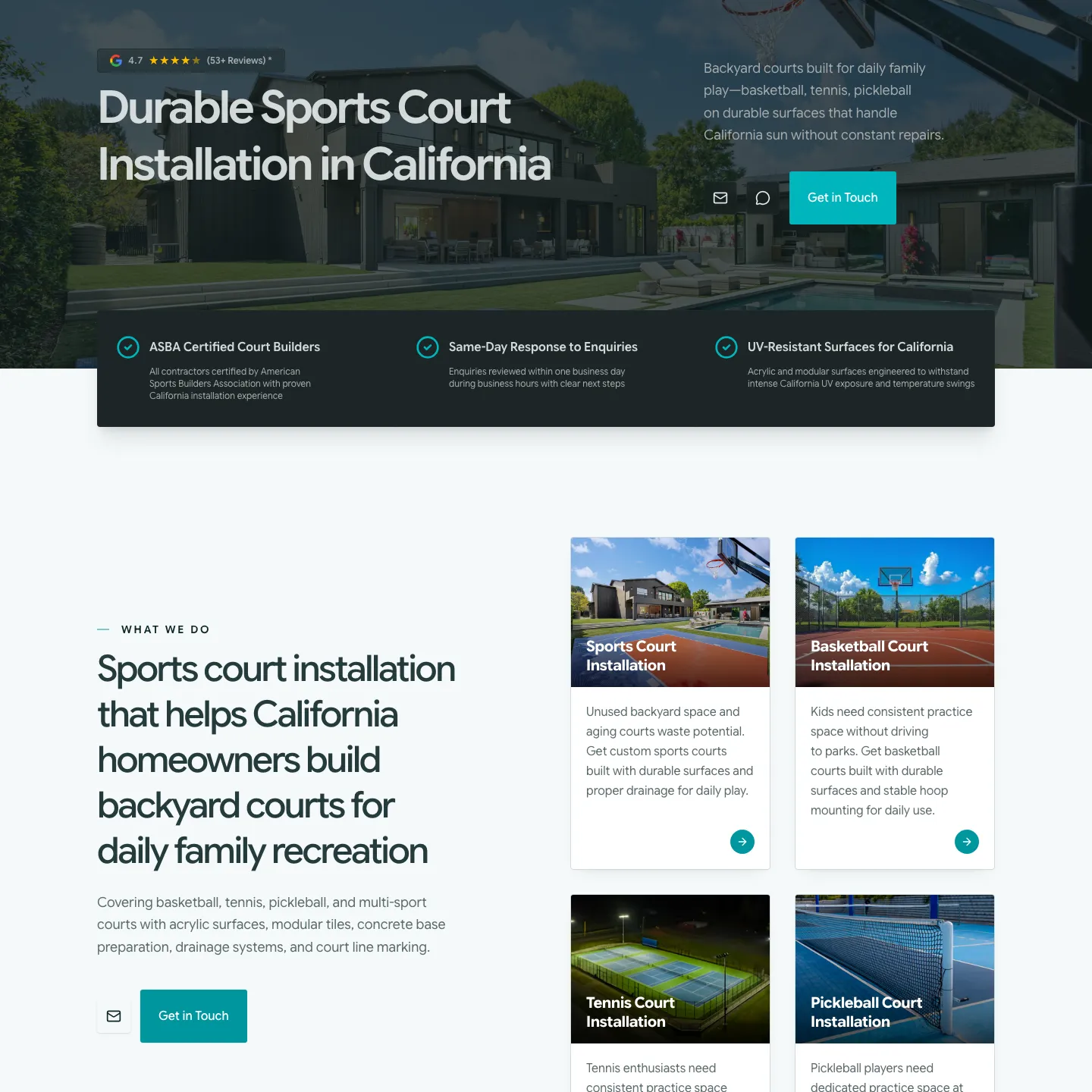 Sports Court Installers