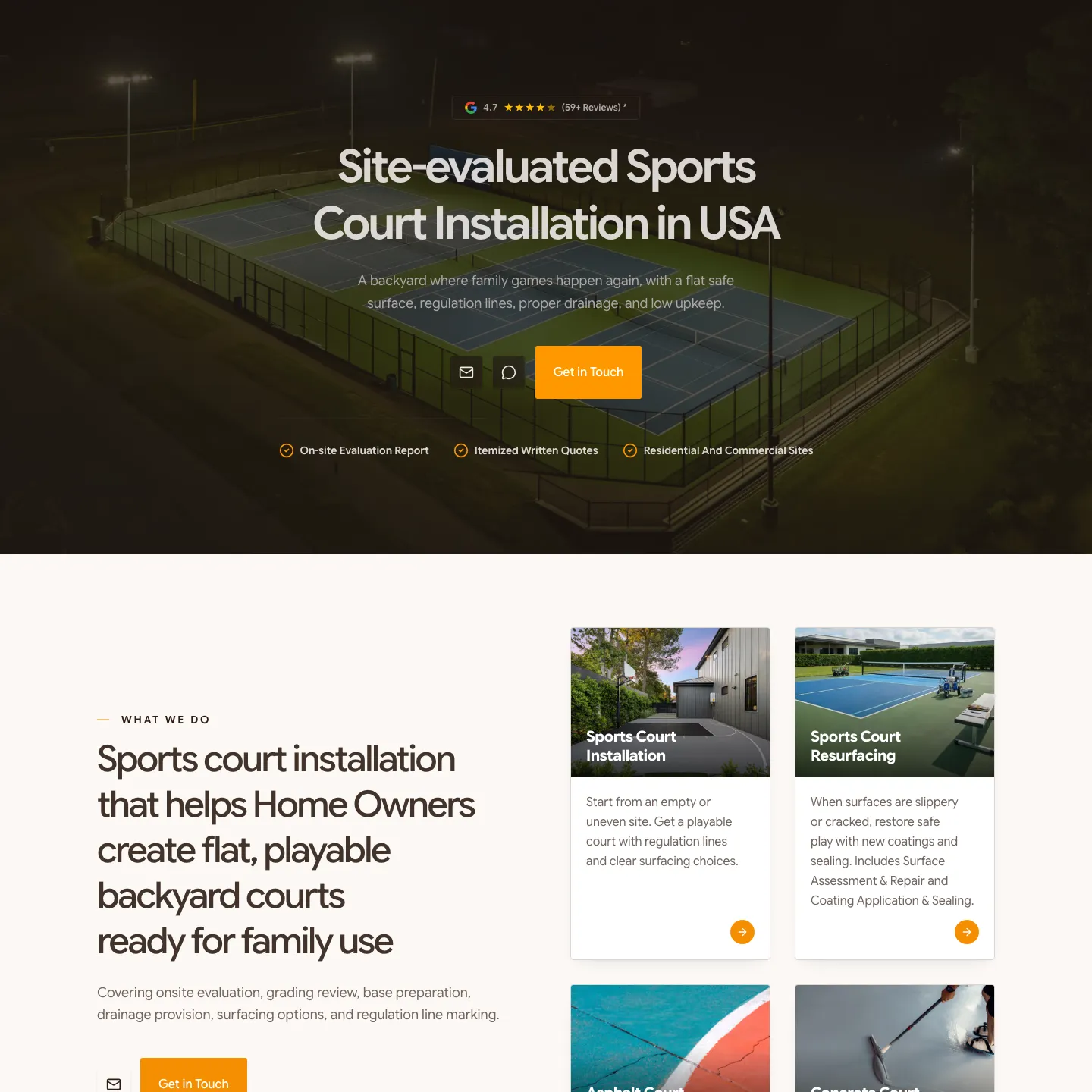 USA Sports Courts